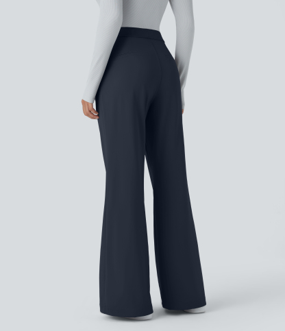 FlexHigh Waisted Pocket Work Flare Pants