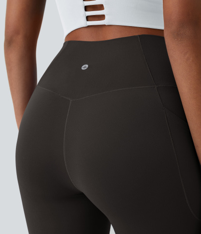 SoftlyZeroCrossover Pocket Plain Leggings-UPF50+