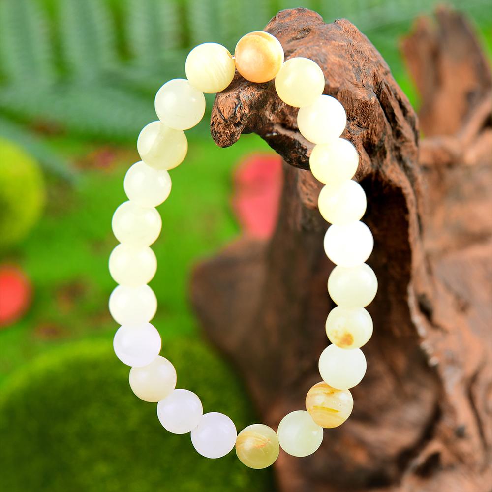 Bracelet Infused With Reiki, Infused With Prosperity Energy, Brings Serenity & Luck, Handmade Energy Stone Bracelet With Crystal And 8mm Beaded Jewelry