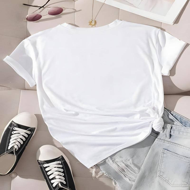 Breezy Bowl Concert Music T-Shirt R&B Hip Hop Streetwear Styles Fan Gift Cotton Top Womenswear Check