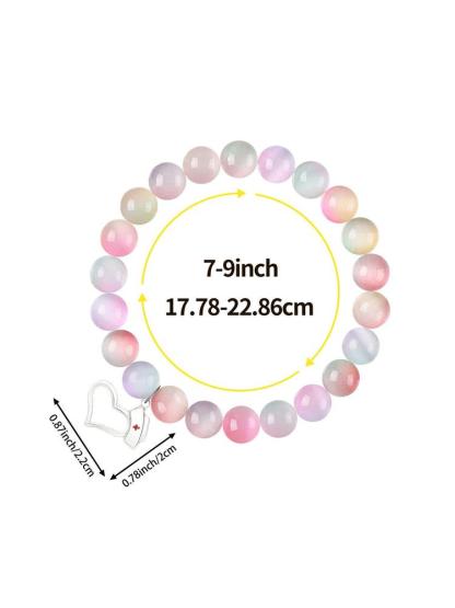 1PC Mother's Day Gift Fashion Nurse Cap Beaded Bracelet Gift for Nurse, Nurses' Day Gift Elegant Tribute to Healthcare Angels, Nursing Student Keepsake - Stylish Minimalist Medical Symbol Jewelry