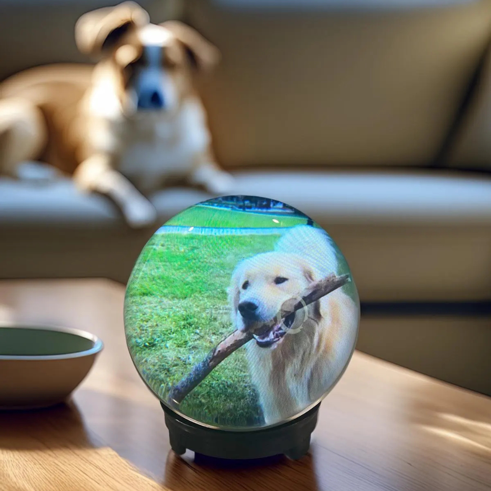 Magic Crystal Ball - Hold Breathable Memories in Your Hand.