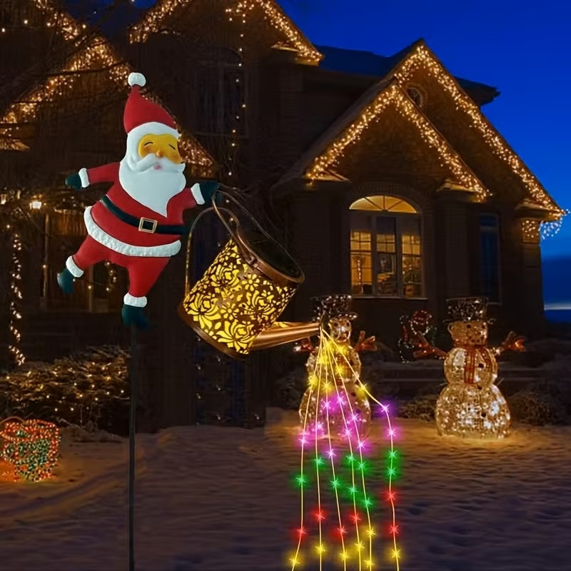 🎅Christmas Claus Solar Kettle Lights