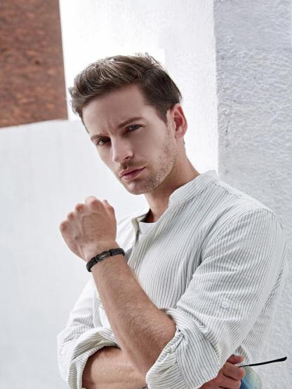 1PC Christmas Surprise Gift for Nephew - Classic Stylish Knotted Bracelet - Fashionable Eight-Byte Knotted Bracelet, Birthday Gift/Valentine’s Gift/Graduation Gift - A Blessing Gift for Nephew