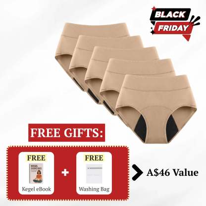 Vera's Signature Leakproof Underwear (5-Pack)