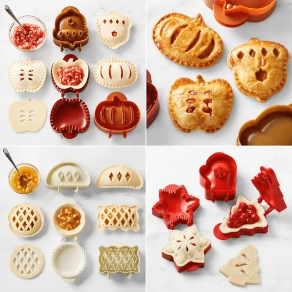 🎄 Christmas Fall Hand Pie Molds Set