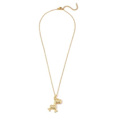 Retro cartoon pony pendant necklace with creative design, donkey  elegant, fashionable, casual, retro, trendy, versatile, gift giving, daily commuting, street party, holiday wearing gifts to friends Jewellery Charms