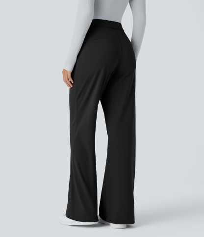 FlexHigh Waisted Pocket Work Flare Pants
