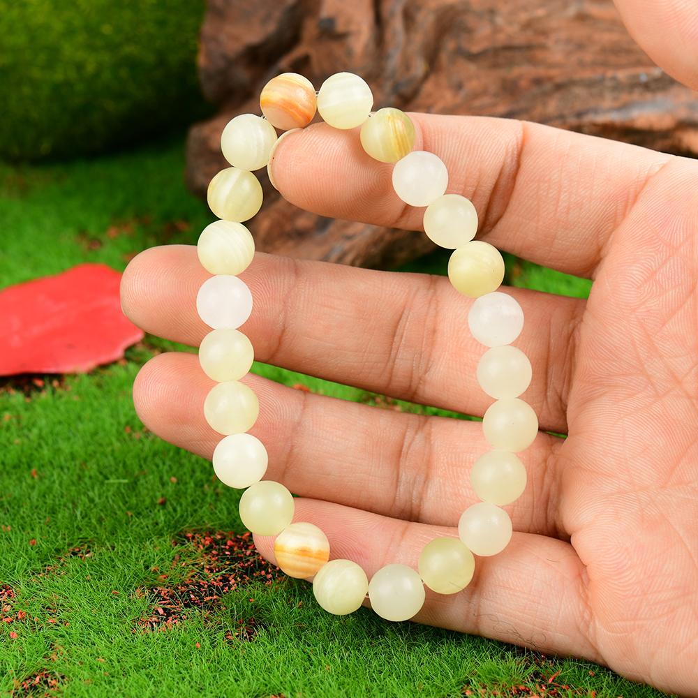 Bracelet Infused With Reiki, Infused With Prosperity Energy, Brings Serenity & Luck, Handmade Energy Stone Bracelet With Crystal And 8mm Beaded Jewelry