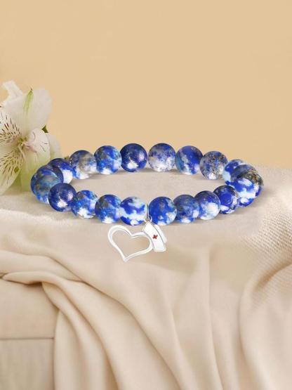 1PC Mother's Day Gift Fashion Nurse Cap Beaded Bracelet Gift for Nurse, Nurses' Day Gift Elegant Tribute to Healthcare Angels, Nursing Student Keepsake - Stylish Minimalist Medical Symbol Jewelry