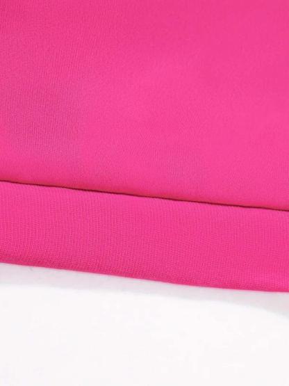 Girls Kpop Demon Hunters Set, Cartoon Pattern Long Sleeve Tee & Comfortable Bell Bottoms, Spring Fall Casual Fitted