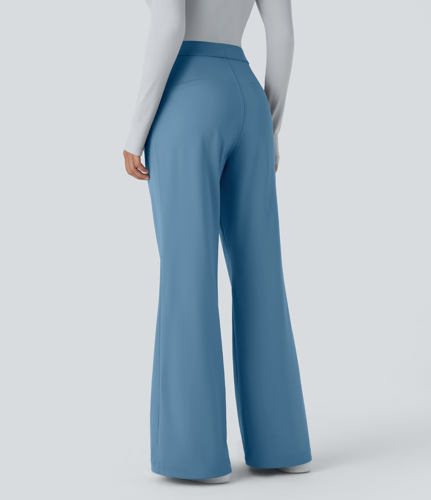 FlexHigh Waisted Pocket Work Flare Pants