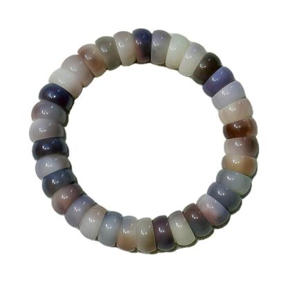 Large intestine | Bodhi beads bracelet purple handmade bowl shaped beads stress relieving toys natural material limited time special insomnia relief spiritual gifts unique style adjustable bead design bracelets for women Human catnip