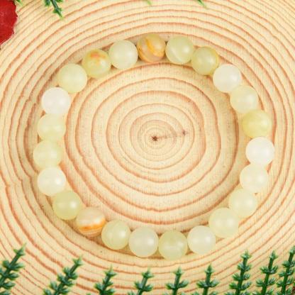 Bracelet Infused With Reiki, Infused With Prosperity Energy, Brings Serenity & Luck, Handmade Energy Stone Bracelet With Crystal And 8mm Beaded Jewelry