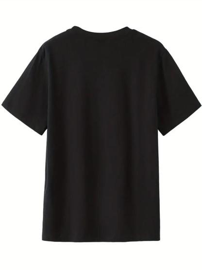 Boys Summer Fashion Creative Six Seven Series Colorful Number 67 Print Short Sleeve T-Shirt, Soft Fitted Casual Top for Kids