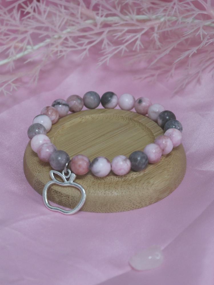 1PC Teacher's Day Gift Bracelet for Men and Women, Perfect Valentine's Jewelry with Adjustable Beads, Includes Gift Message Card for Thoughtful Teacher Gift Ideas