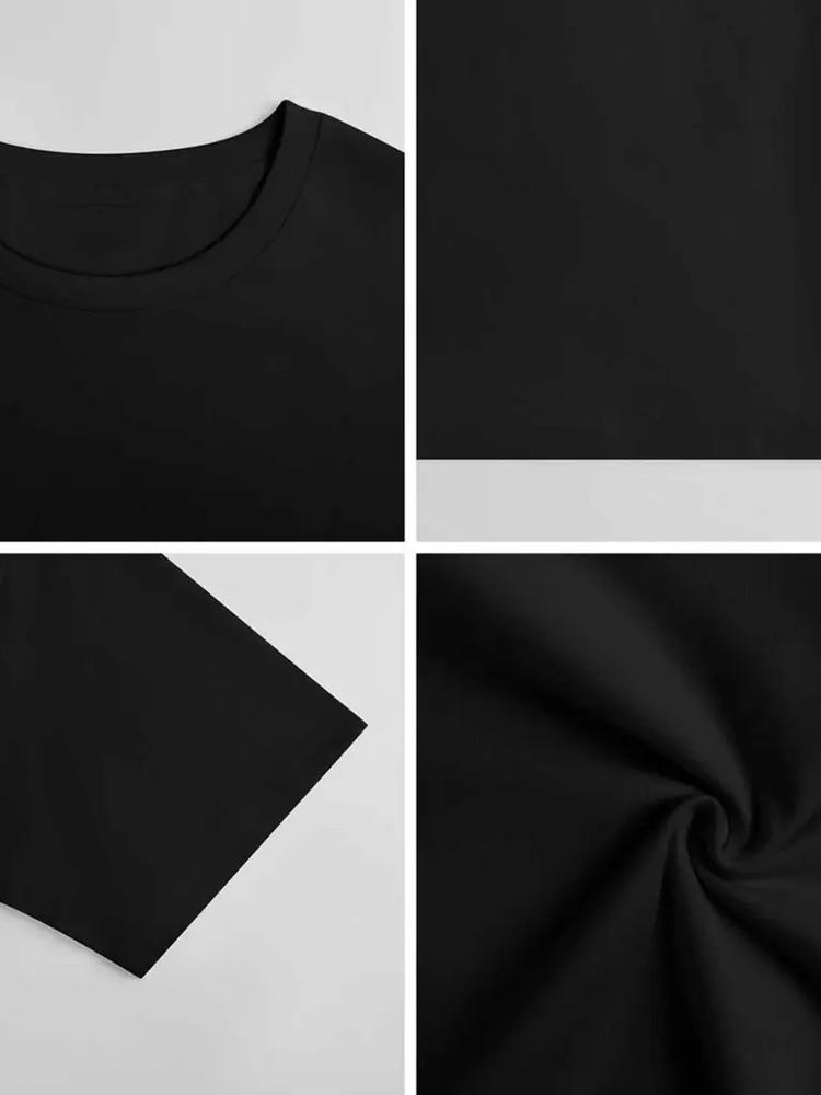 Boys' Summer Fashion Long Sleeve T-Shirt, Random Style Print Tee, Comfortable Casual Fit, Perfect Gift for Kids