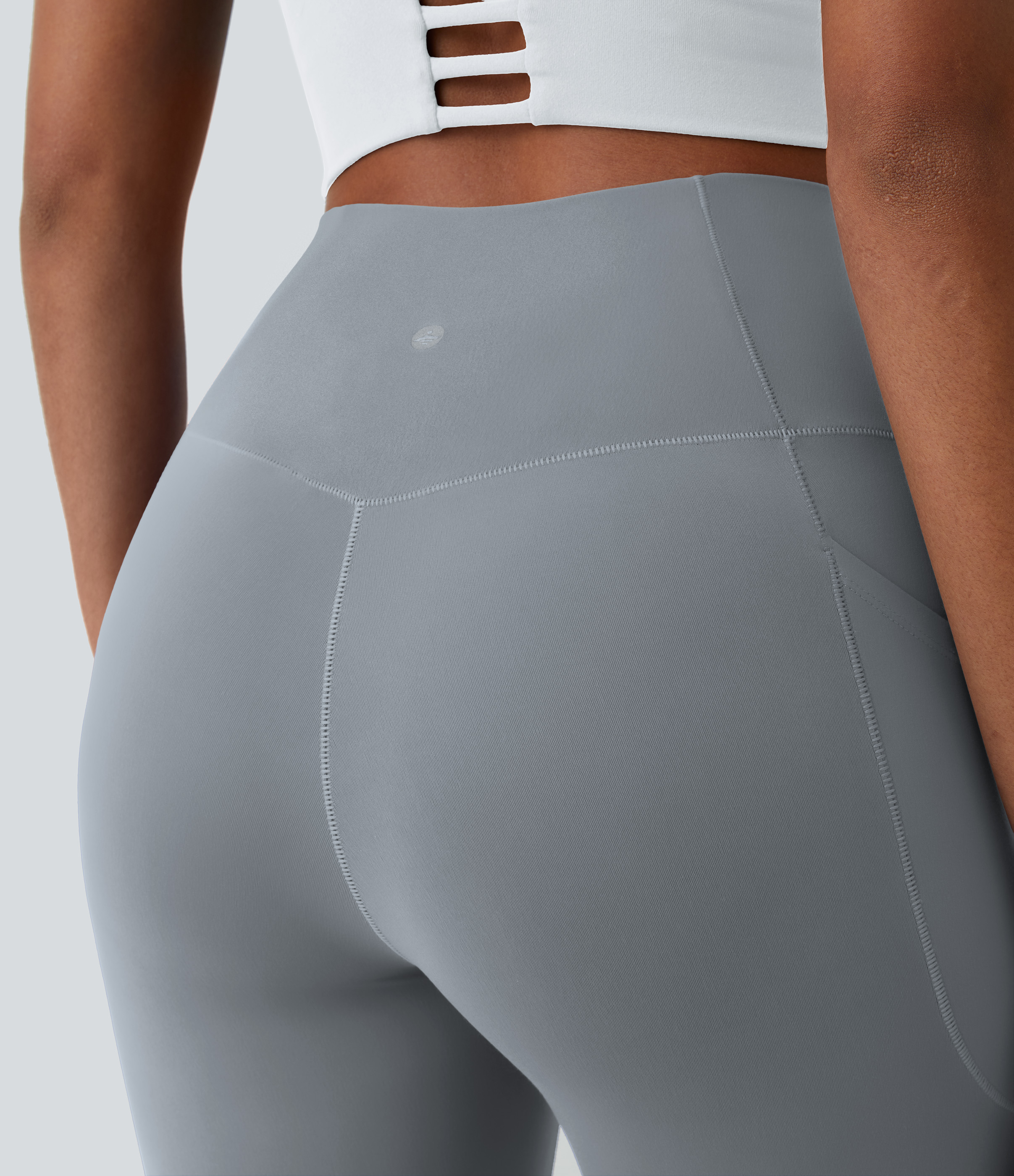 SoftlyZeroCrossover Pocket Plain Leggings-UPF50+