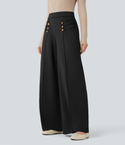 FlexHigh Waisted Work Baggy Pants with Pockets