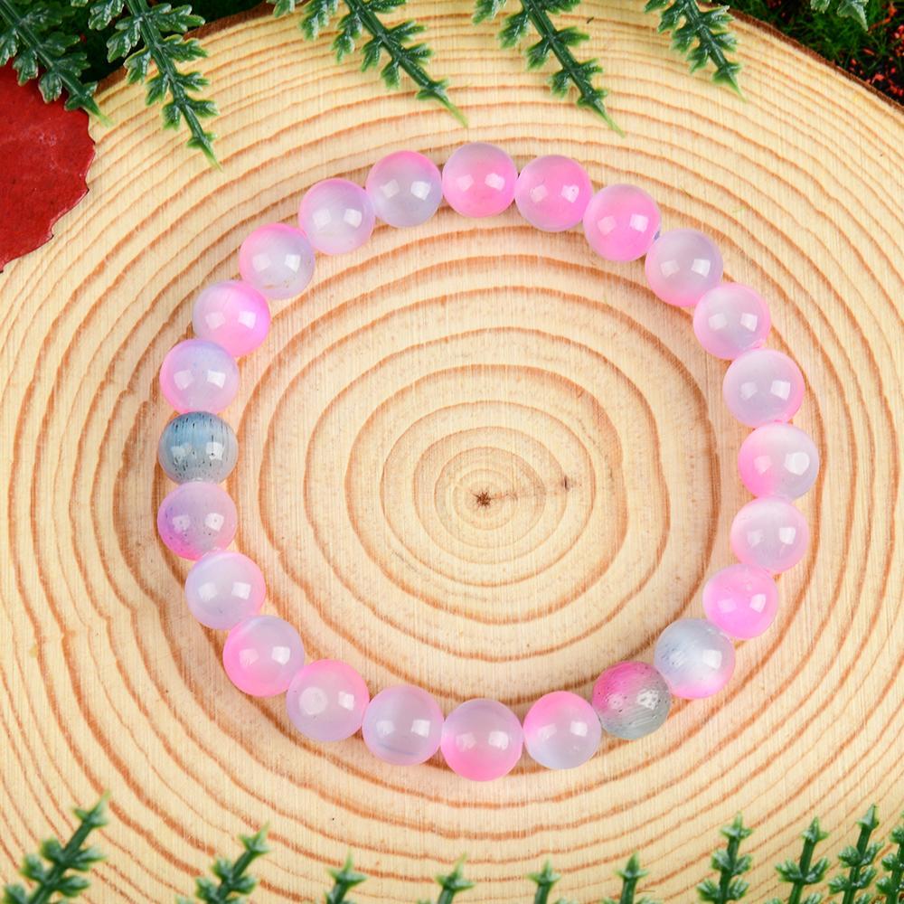 Energy Bracelet,- Sparkling Artificial Crystal, Jewelry Gift For Both Sexes, A Piece Of Jewelry blue friendship bracelet fahlo  bracelet blue bracelet   jewelry protection bracelet encouragement gift fashion artificial Colorblock Beaded Crystal Bracele