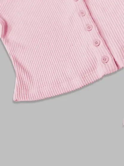 New Vertical Stripe Design Women's Home Set, High-Quality Light, Casual Buttoned Long Sleeve, Fitted, All