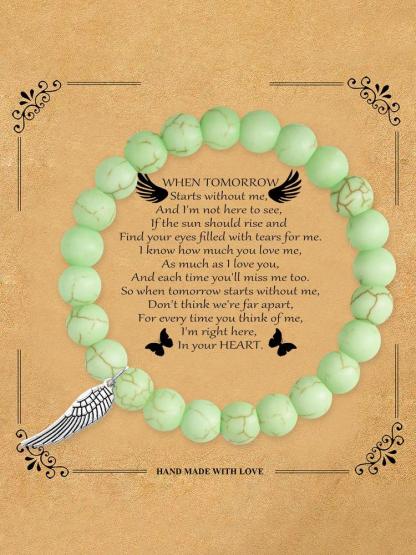 Wings Charm Bracelet, Memorial Jewelry for Loss of Loved One, Wing Memorial Bracelet, Thoughtful Condolence Gift for Her/Him, Empathy Gift for Grieving Friend