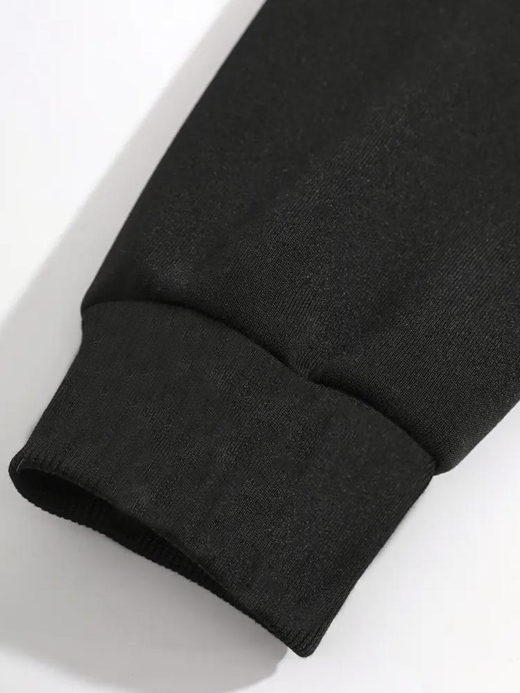 Boys' Spring & Fall Casual Sweatshirt Set, Creative Six Seven67 Christmas Series, Long Sleeve Round Neck Top + Comfortable Pants