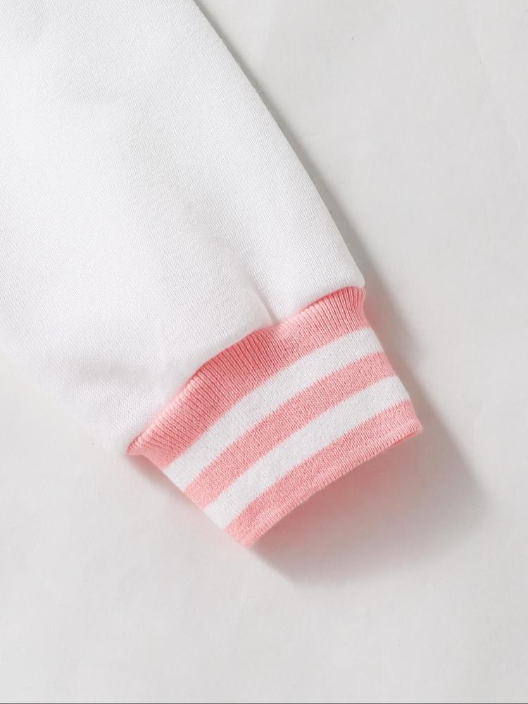 Girls Halloween Christmas Short Baseball Jacket Coat, Casual Jackets, Casual Sports School Uniform, Elastic Fabric, Youth Streetwear, Fall Winter