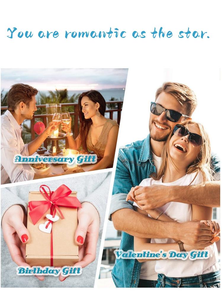 Women's Elegant Heart Design Pendant Necklace with Bear Shaped Rose Gifts Box, Exquisite Trendy Pendant Necklace, Chic Jewelry Set for Girlfriend