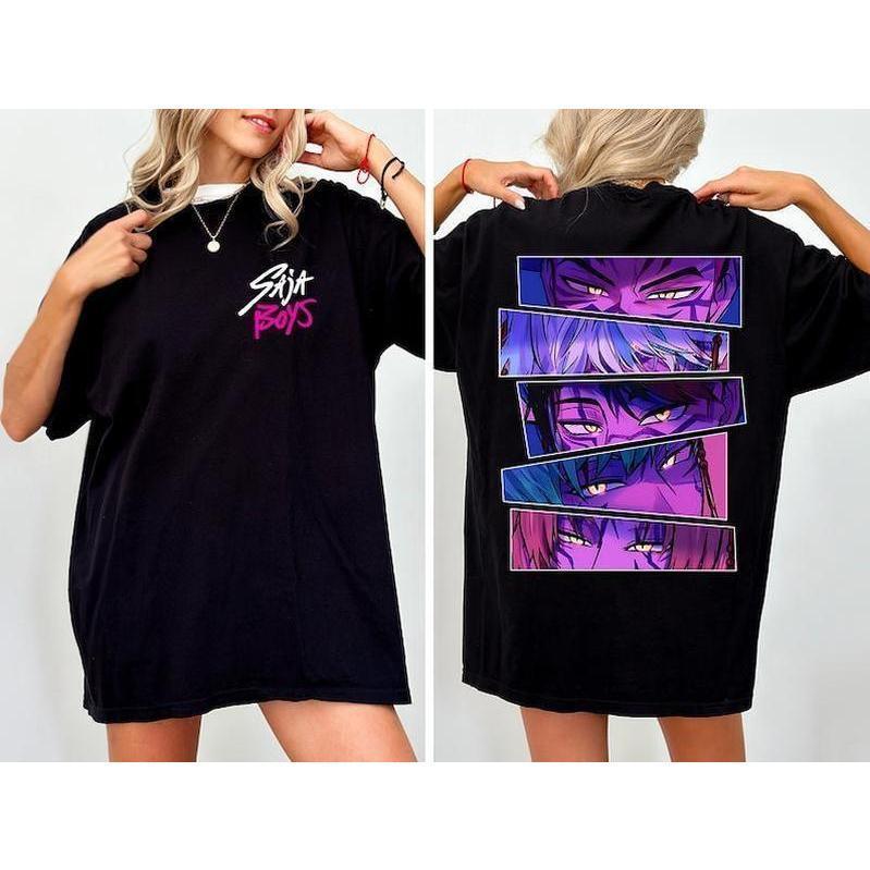 Kpop Saja Boys Youth Shirt, Saja Boys Fan Gifts, Kpop Demon Hunters T-shirt, Demon Hunters Merch, Kpop Huntrix Pin Shirt, Movie Fan Shirt Cool Graphic Tee