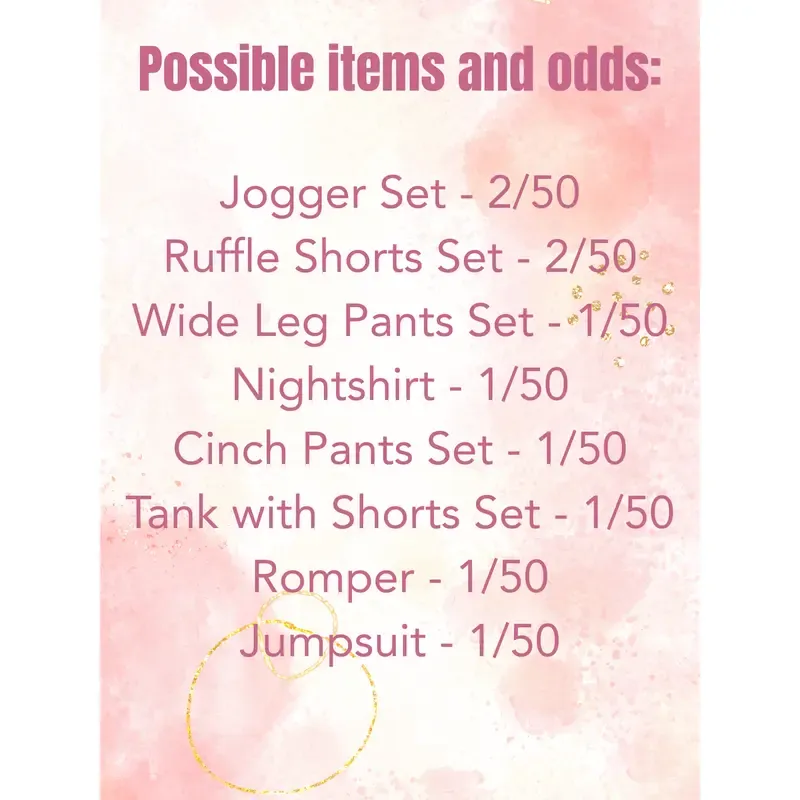 🎁Mystery Pajama Set