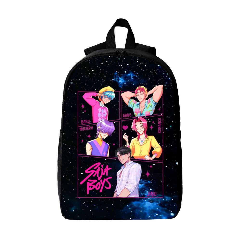 School Backpack K POP for Fans Men Women College Bookbag Waterproof Lightweight Black Backpack Mochilas Book Bag Rucksack Casual Daypack School Bag
