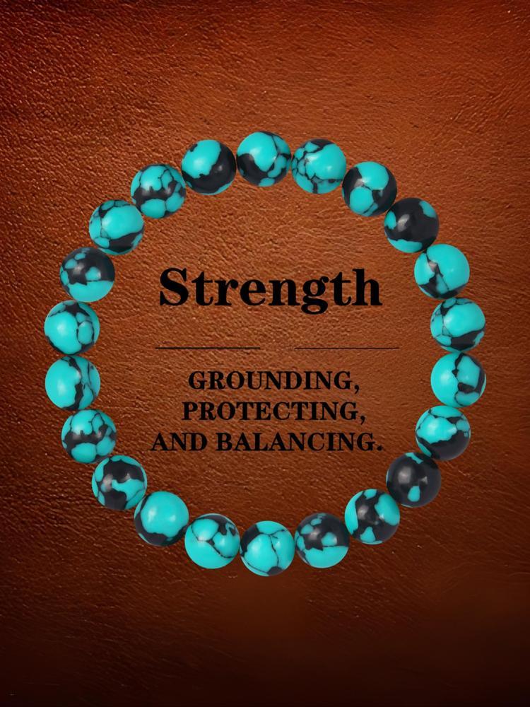 1PC Men's Beaded Bracelet, Punk Style Jewelry Gift, Unique Personality Accessory for All Occasions, Fashionable Minimalist Design