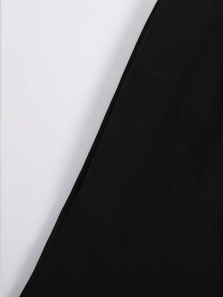 Girls Kpop Demon Hunters Set, Cartoon Pattern Long Sleeve Tee & Comfortable Bell Bottoms, Spring Fall Casual Fitted