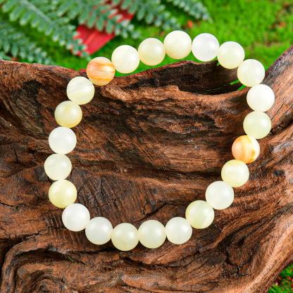 Bracelet Infused With Reiki, Infused With Prosperity Energy, Brings Serenity & Luck, Handmade Energy Stone Bracelet With Crystal And 8mm Beaded Jewelry