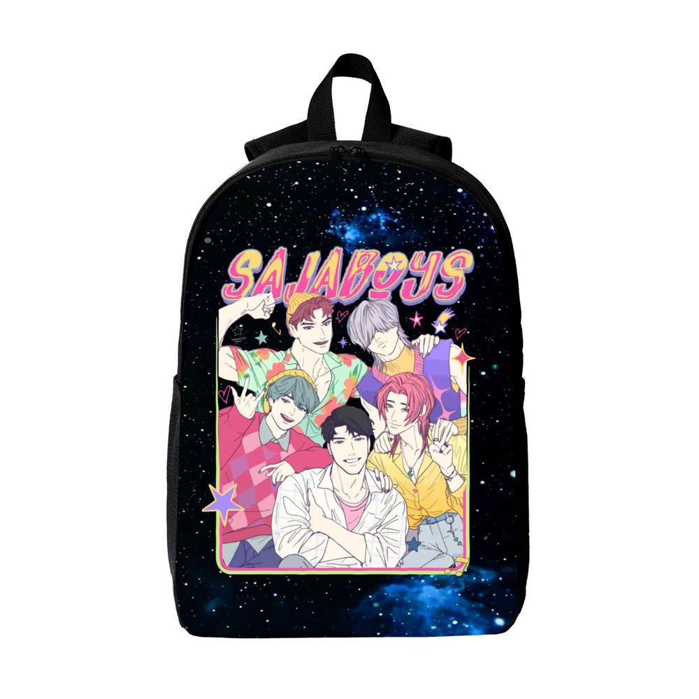 School Backpack K POP for Fans Men Women College Bookbag Waterproof Lightweight Black Backpack Mochilas Book Bag Rucksack Casual Daypack School Bag