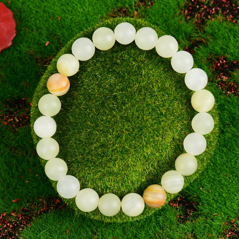 Bracelet Infused With Reiki, Infused With Prosperity Energy, Brings Serenity & Luck, Handmade Energy Stone Bracelet With Crystal And 8mm Beaded Jewelry