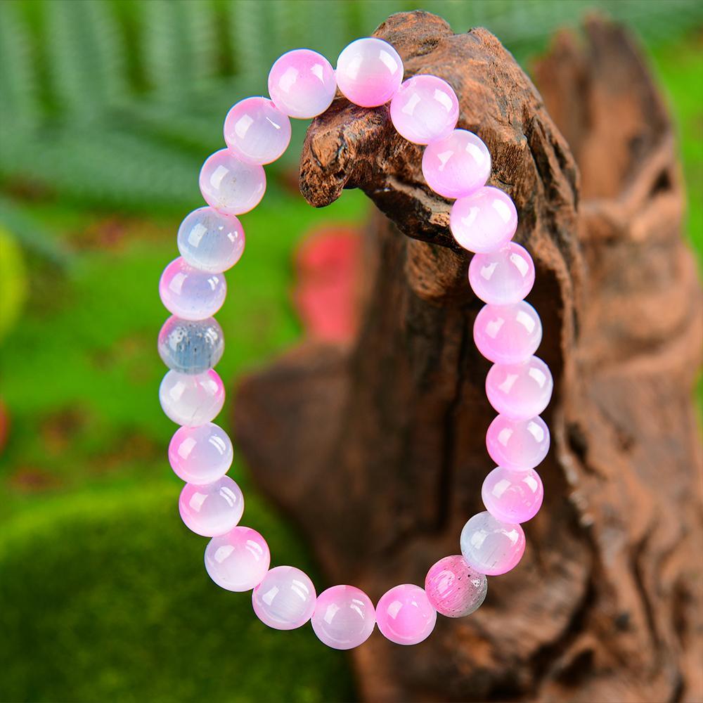 Energy Bracelet,- Sparkling Artificial Crystal, Jewelry Gift For Both Sexes, A Piece Of Jewelry blue friendship bracelet fahlo  bracelet blue bracelet   jewelry protection bracelet encouragement gift fashion artificial Colorblock Beaded Crystal Bracele