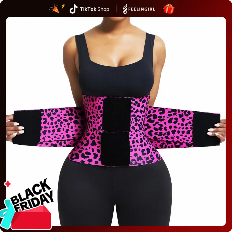 FeelinGirl Belt Waist Cincher Ab Belt Tummy Control Body Shaper with Triple Wrap WomenB Comfortable Fabrics Nylon Adjustable Multicolor Lady Festival Womenswear Lady Comfort Fabrics Womenswear Fits Sexy Waist Trainer 