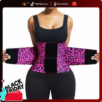 FeelinGirl Belt Waist Cincher Ab Belt Tummy Control Body Shaper with Triple Wrap WomenB Comfortable Fabrics Nylon Adjustable Multicolor Lady Festival Womenswear Lady Comfort Fabrics Womenswear Fits Sexy Waist Trainer 