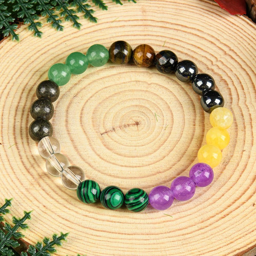 Prosperity And Wealth Tiger Eye Stone Bangle Bracelet, Brings Peace And Lucky Sparkling Faux Crystal Jewelry, Calm, Good Luck, Blessings In Love, Gifts For Men And Women