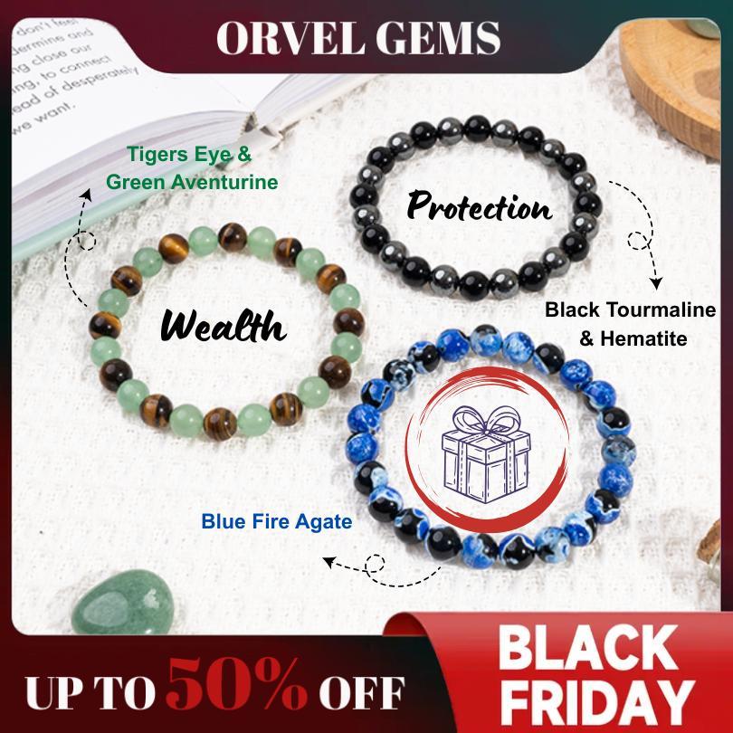 BF SALE: [1/$9.99, 3/$19.99] Protection & Memory Healing Bracelet – Black Tourmaline & Hematite 8mm Gemstone Beads | Unisex Crystal Jewelry for Men & Women | Daily Wear Grounding, Energy Shield & Halloween Protector Gift #TikTokShopBlackFriday