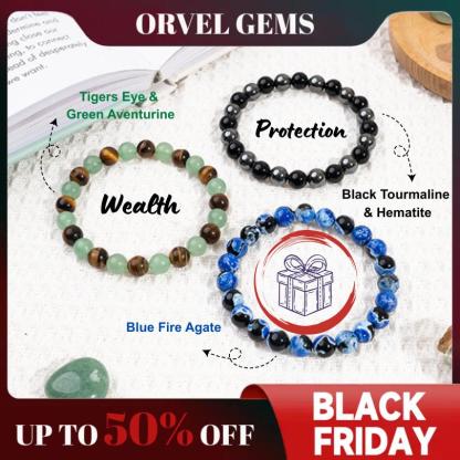 BF SALE: [1/$9.99, 3/$19.99] Protection & Memory Healing Bracelet – Black Tourmaline & Hematite 8mm Gemstone Beads | Unisex Crystal Jewelry for Men & Women | Daily Wear Grounding, Energy Shield & Halloween Protector Gift #TikTokShopBlackFriday