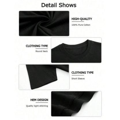 Back to school season, cotton graphic T-shirt for young girls and boys, "HUNTRX" Rumi & Zoey & Mira, black summer shirt with colorful cartoon pattern, gift for KPOP fans, round neck short sleeve T-shirt, fun, 100% cotton, machine washable