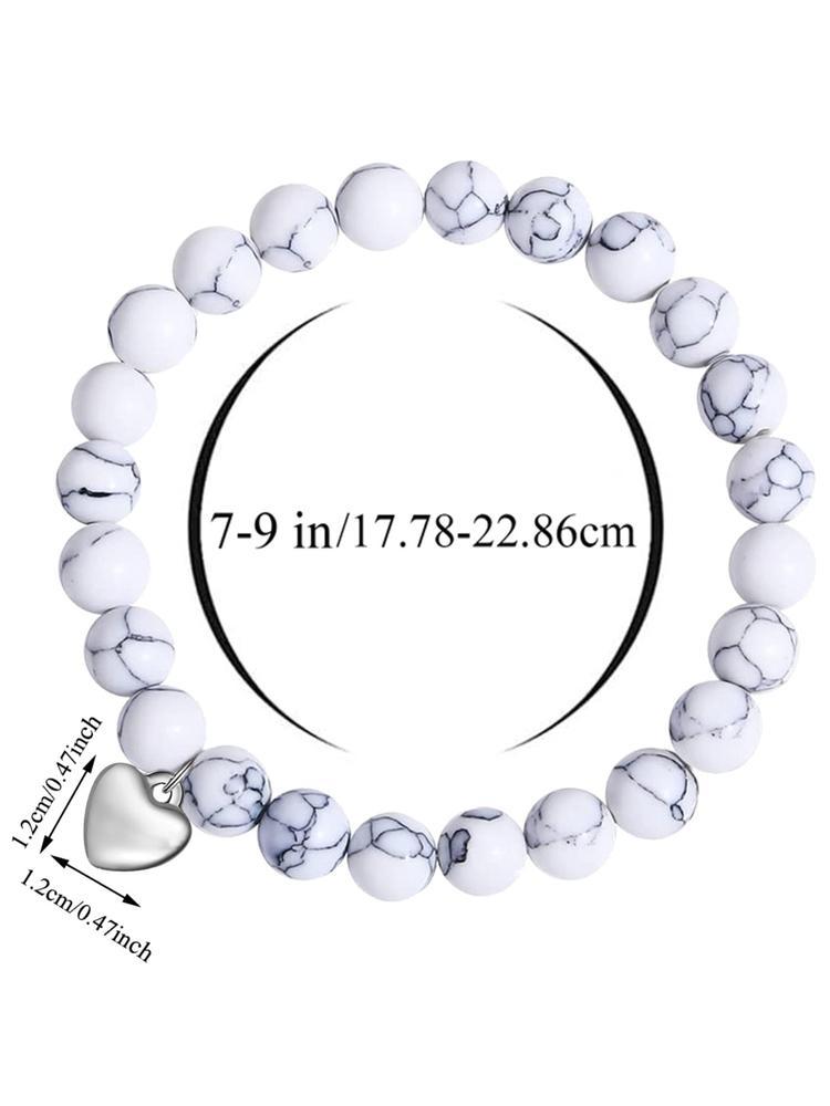 Women's Boho Beaded Jewelry Set, Natural Stone & Crystal Accents, Ideal Christmas Gift for Her, Comes with Gift Card