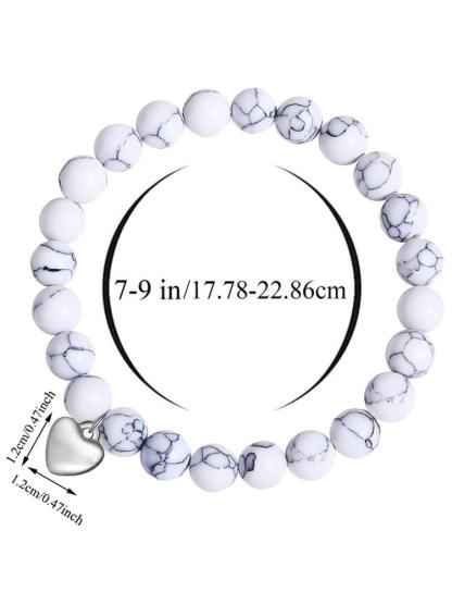 Women's Boho Beaded Jewelry Set, Natural Stone & Crystal Accents, Ideal Christmas Gift for Her, Comes with Gift Card