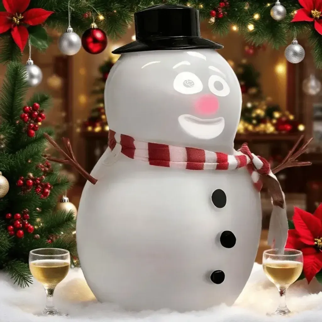 🎅Christmas Sale 49% Off ⛄️Talking Animated Blink Snowman with Built in Projector & Speaker Plug'n Play🎄