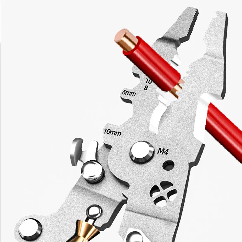 👷‍♂️Multifunctional Foldable Wire Stripping Scissors with Electrical Test👷‍♂️