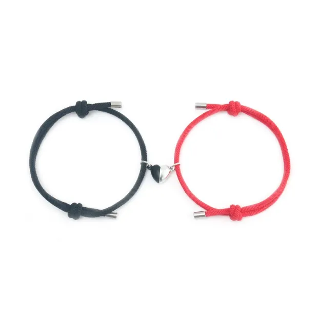 Magnetic Couples Bracelets Wine