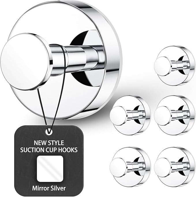 Suction Cup Hooks  – (Buy 1 Get 4 set)